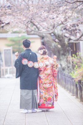 チャペルフォト+和装ロケーションフォト